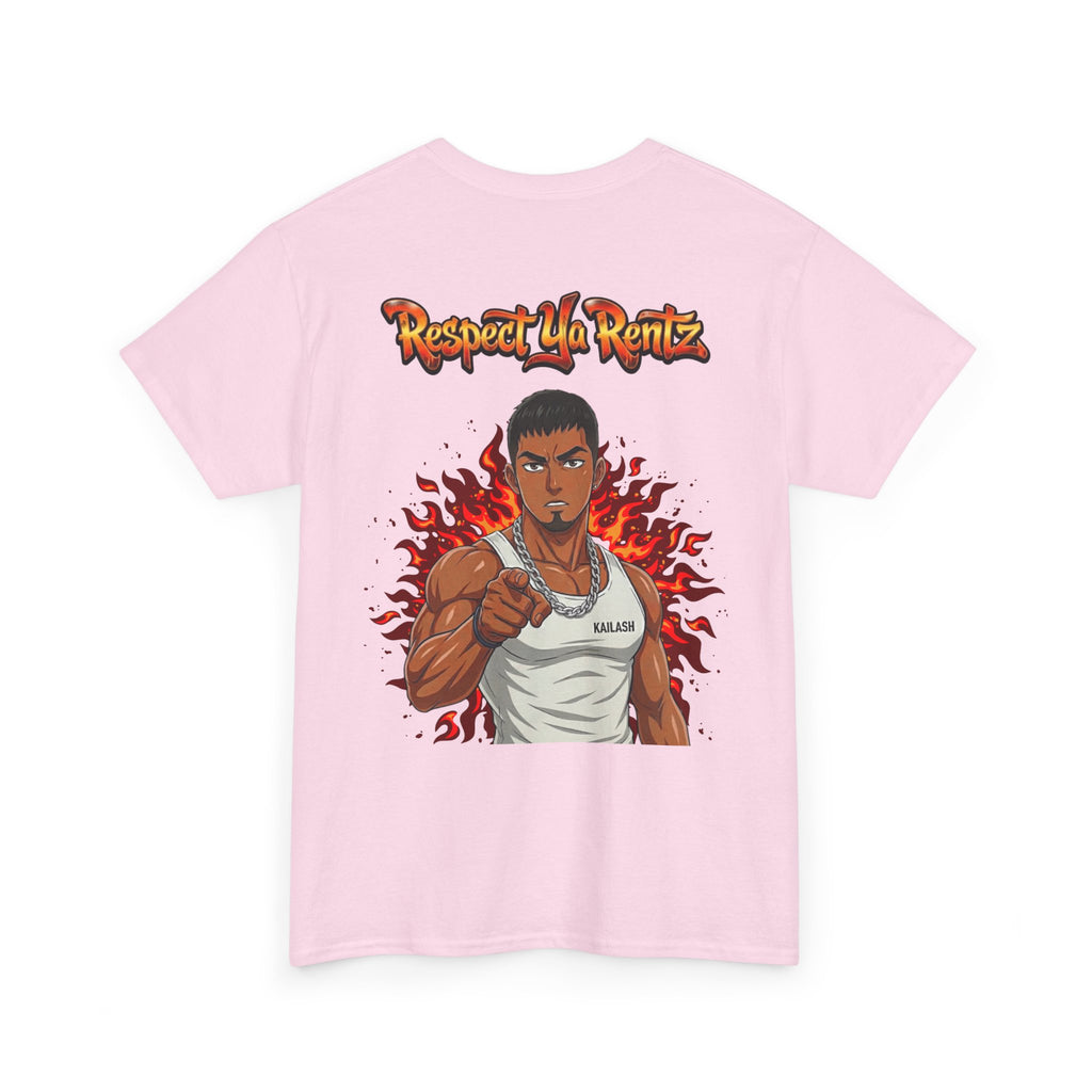 Graphic Tee — "Respect Ya Rentz" Anime Print
