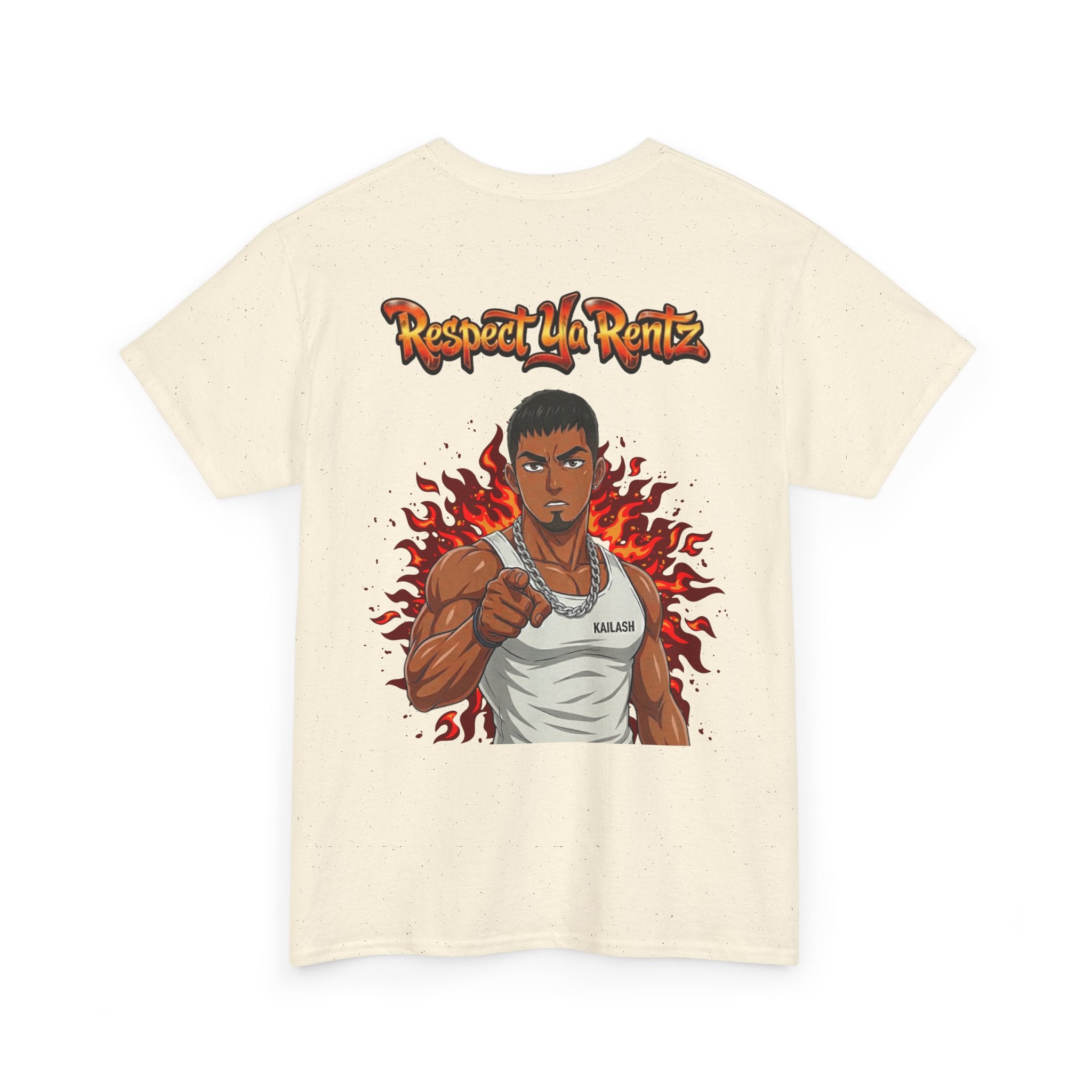 Graphic Tee — "Respect Ya Rentz" Anime Print