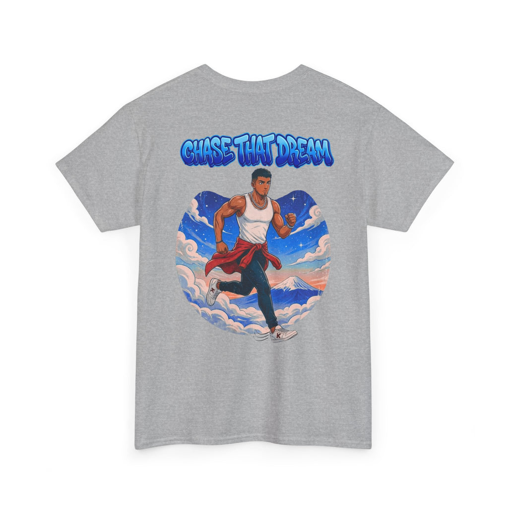 Chase That Dream T-Shirt — Motivational Running Graphic Tee