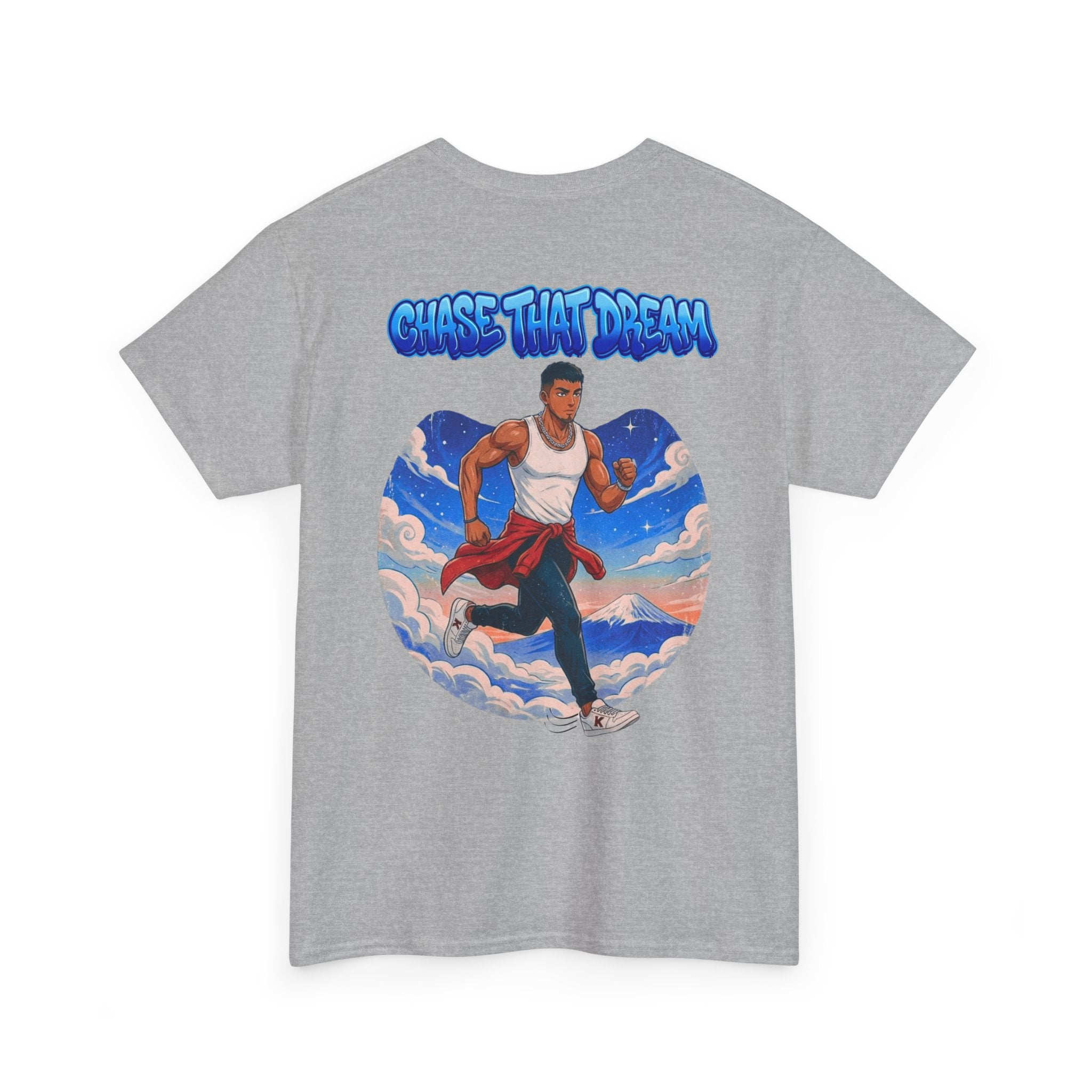Chase That Dream T-Shirt — Motivational Running Graphic Tee
