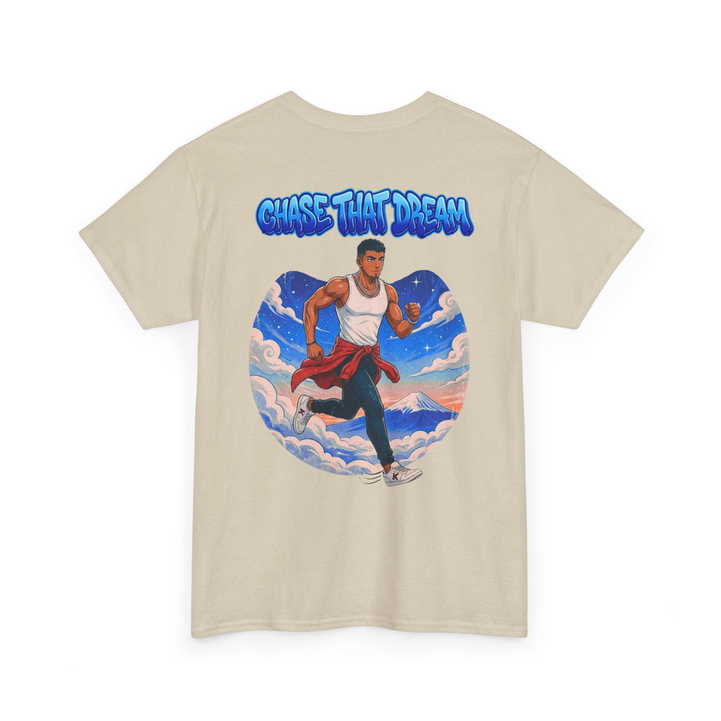 Chase That Dream T-Shirt — Motivational Running Graphic Tee