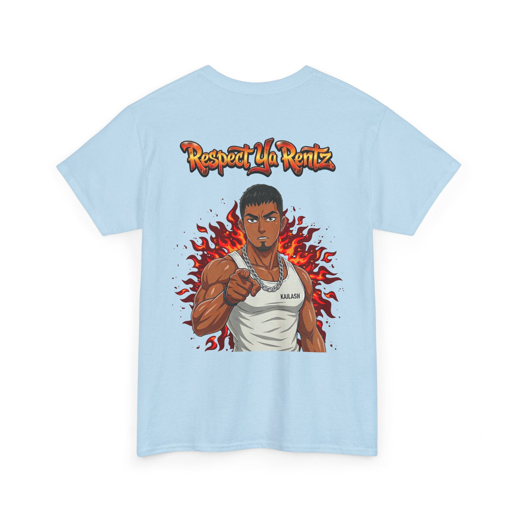 Graphic Tee — "Respect Ya Rentz" Anime Print