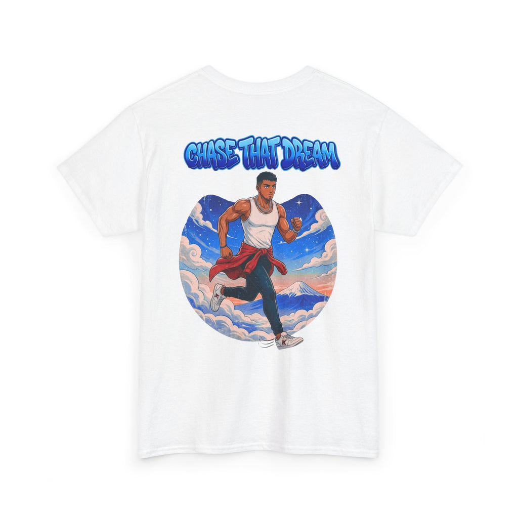 Chase That Dream T-Shirt — Motivational Running Graphic Tee